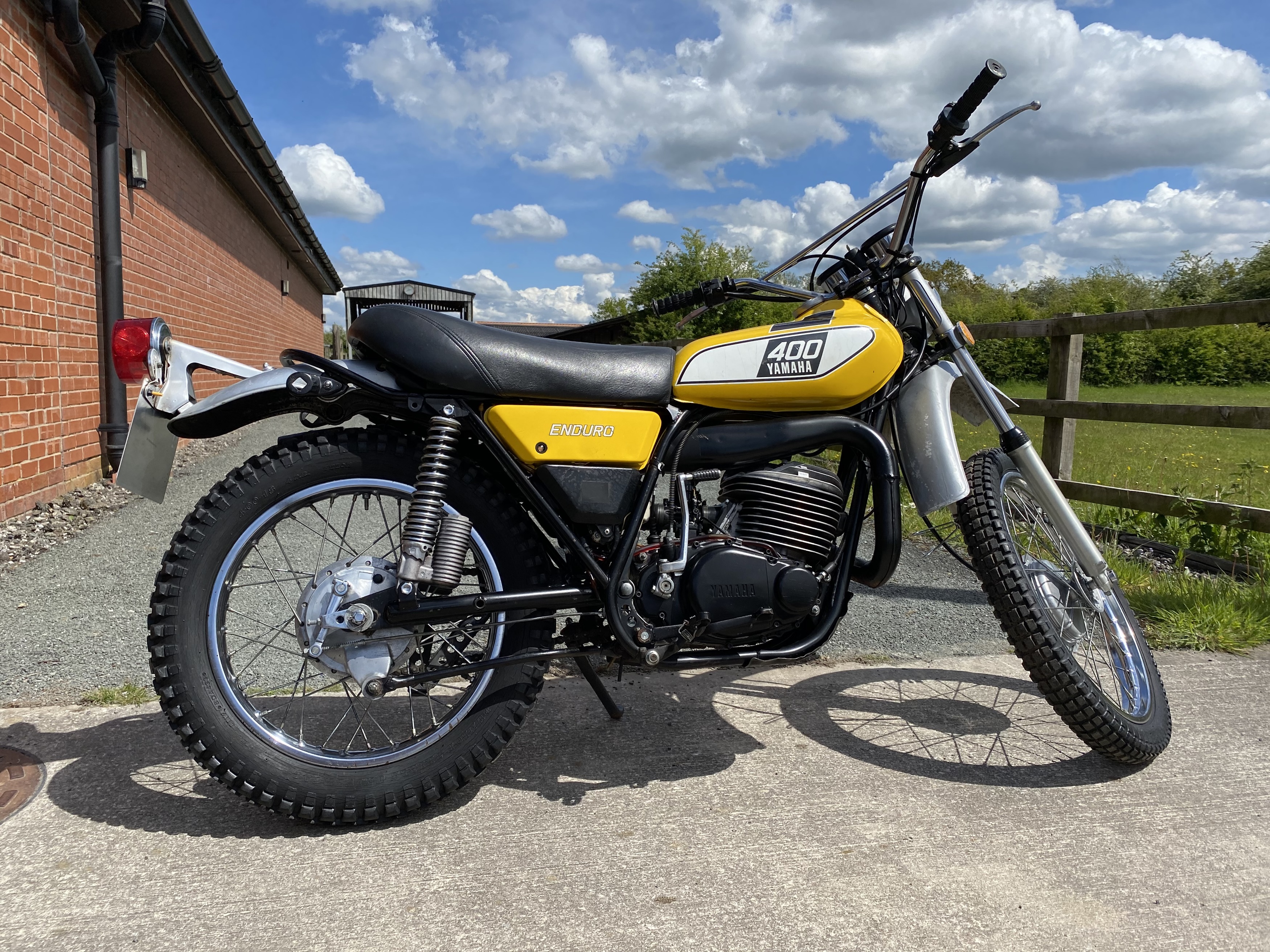 used 1976 yamaha dt400 for sale