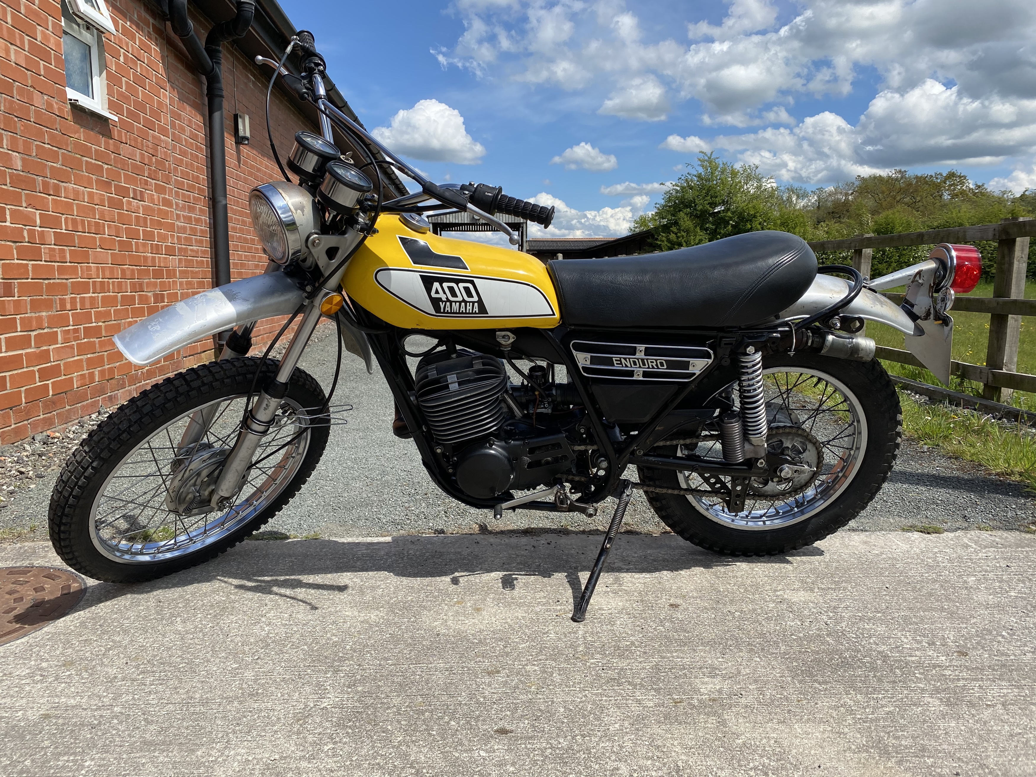 used 1976 yamaha dt400 for sale