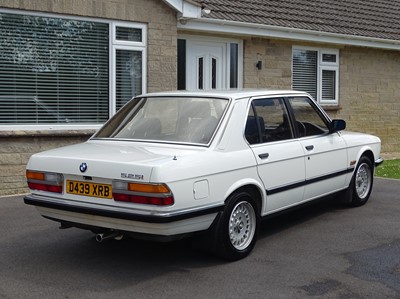 Lot 8 - 1986 BMW 525i