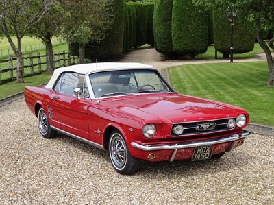 Lot 82 - 1966 Ford Mustang Convertible