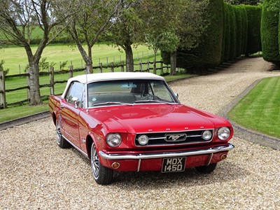 Lot 82 - 1966 Ford Mustang Convertible