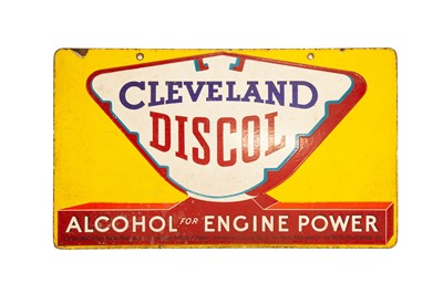 Lot 3 - Cleveland Discol Enamel Sign