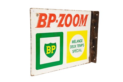 Lot 11 - BP-Zoom Enamel Sign