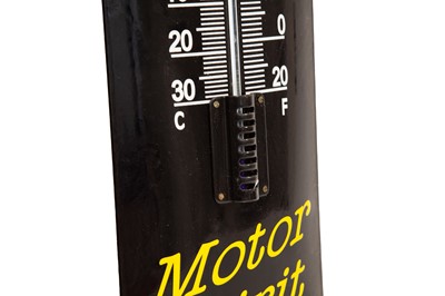 Lot 20 - Shell 'Motor Spirit' Garage Thermometer