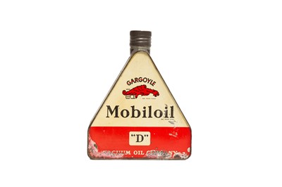 Lot 32 - Mobiloil ‘D’ Pyramid Oil Can