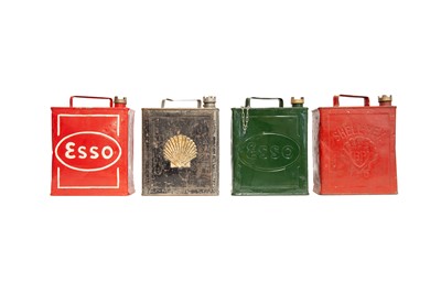 Lot 35 - Four Two-Gallon Petrol Cans