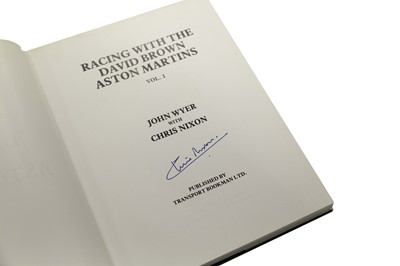 Lot 79 - Racing With The David Brown Aston Martins - Two Volume Set (Signed)