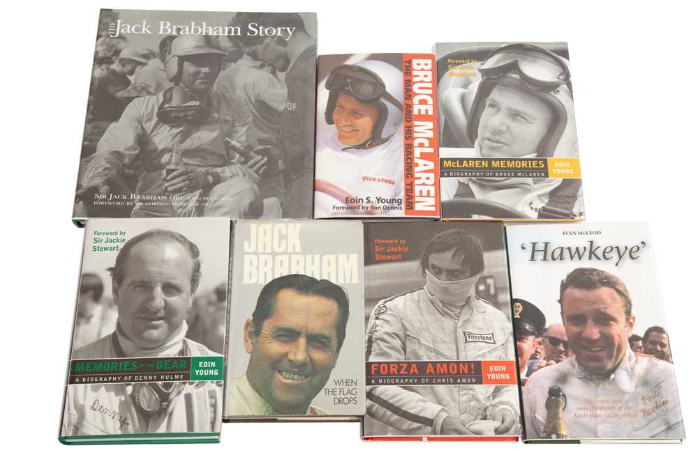 Lot 81 - Seven Antipodean Racing Driver Biography Titles