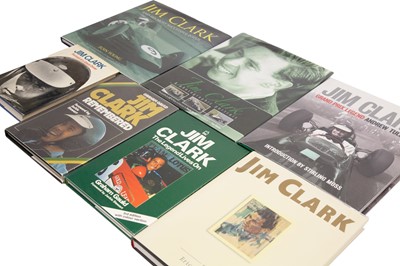 Lot 82 - Seven Titles Relating to Jim Clark