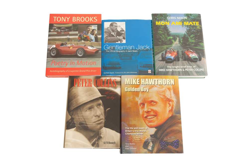 Lot 83 - Five Hardback Biography Titles - Hawthorn, Collins, Sears and Brooks