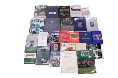 Lot 104 - Quantity of Rolls-Royce and Bentley Literature