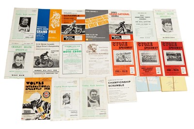 Lot 152 - Off-Road Motorcycle Literature and Autographs