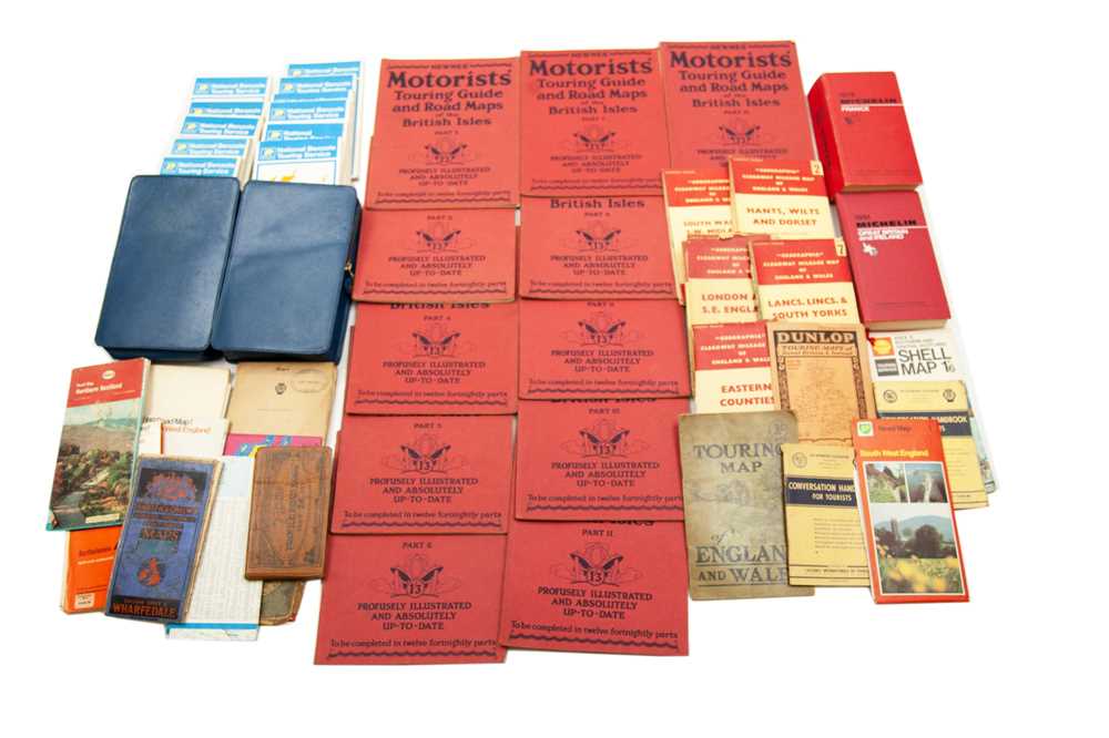 Lot 198 - Quantity of Vintage UK Road Maps