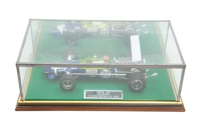 Lot 173 - Jo Siffert - Lotus 49B - 1:18 Scale Model In Display Case