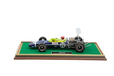 Lot 173 - Jo Siffert - Lotus 49B - 1:18 Scale Model In Display Case