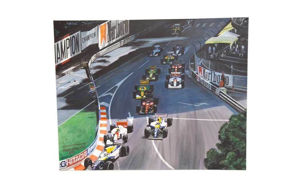Lot 188 - 1992 Formula One Monaco Grand Prix Original
