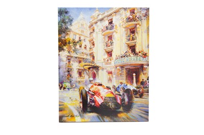 Lot 195 - ‘Hotel Mirabeau' Deluxe Stretched Giclee Canvas by De La Maria