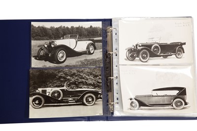 Lot 220 - A Large-Format Photograph Album depicting Alfa Romeo Competition Cars
