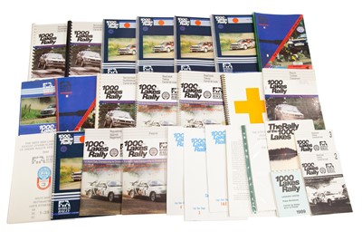 Lot 266 - 1000 Lakes Rally (Finland) Paperwork