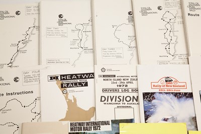 Lot 272 - New Zealand and Australian Rallying Paperwork