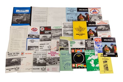 Lot 285 - Quantity of Primarily British Rallying Paperwork
