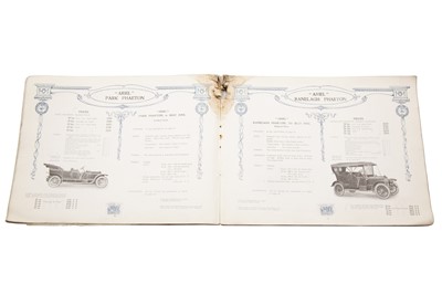 Lot 298 - Ariel Motors Pre-War Sales Brochure, 1909