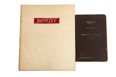 Lot 307 - Bentley ‘Derby’ 4 1/4 litre Sales Brochure and Handbook