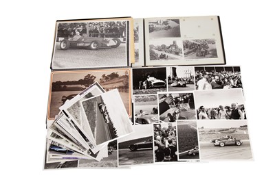 Lot 317 - Two Albums of Photographs Depicting Pre- and Post-War Motor Racing