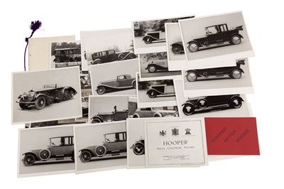 Lot 319 - 'Hooper for Rolls-Royce' Coachwork Photographs