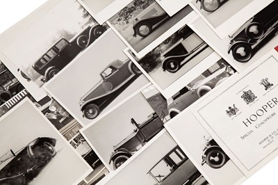 Lot 319 - 'Hooper for Rolls-Royce' Coachwork Photographs