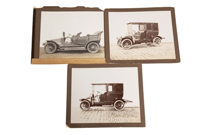 Lot 322 - Six Early Renault Period Coachwork Photographs