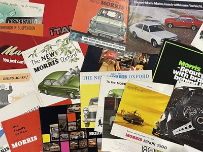 Lot 326 - Quantity of Morris Sales Brochures