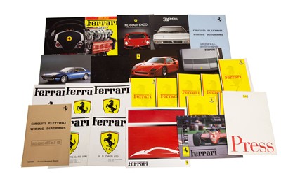 Lot 327 - Quantity of Ferrari Sales Literature
