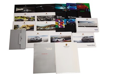 Lot 328 - Quantity of Porsche Sales Literature