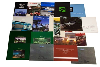 Lot 330 - Quantity of Jaguar and Daimler Sales Brochures