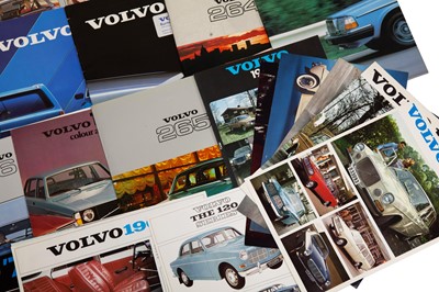 Lot 334 - Quantity of Volvo Sales Brochures