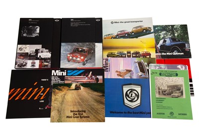 Lot 340 - Ten Mini Sales Brochures