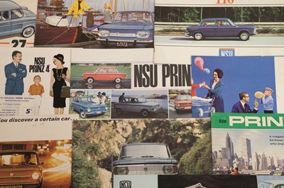 Lot 341 - Quantity of NSU Sales Brochures