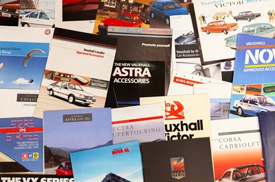 Lot 342 - Quantity of Vauxhall Sales Brochures