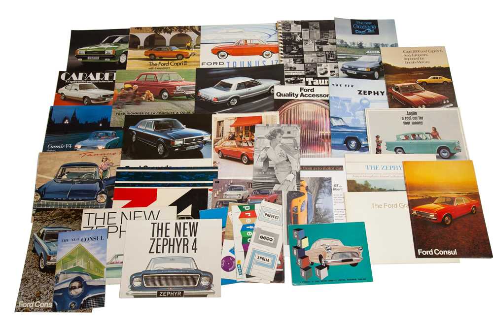 Lot 345 - Quantity of Ford Sales Brochures
