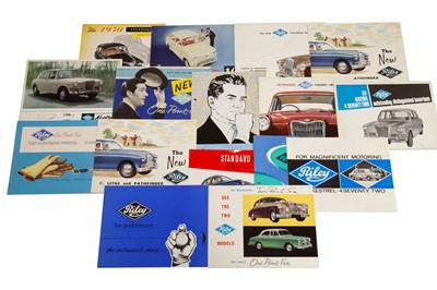 Lot 346 - Quantity of Standard and Riley Sales Brochures