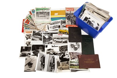 Lot 348 - Quantity of Handbooks, Press Photographs, Magazines and Other Literature