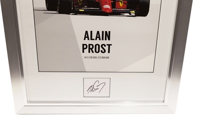 Lot 465 - Alain Prost Autograph Presentation