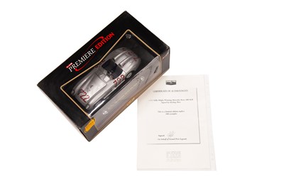Lot 471 - Stirling Moss Mercedes-Benz 300 SLR 1/18 Scale Model by Maisto (Signed)