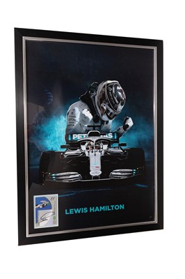 Lot 473 - Lewis Hamilton Autograph Presentation
