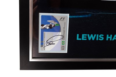 Lot 473 - Lewis Hamilton Autograph Presentation