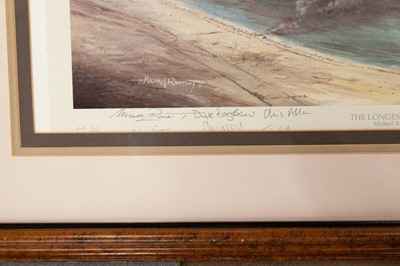 Lot 478 - ‘The Longest Minute’ - RAF Jaguars Over Kuwait, by Michael Rondot