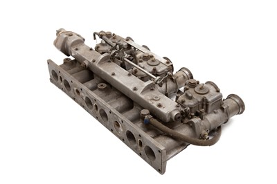 Lot 559 - Jaguar - Triple Weber Carburettors and Inlet Manifold
