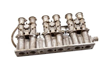 Lot 559 - Jaguar - Triple Weber Carburettors and Inlet Manifold