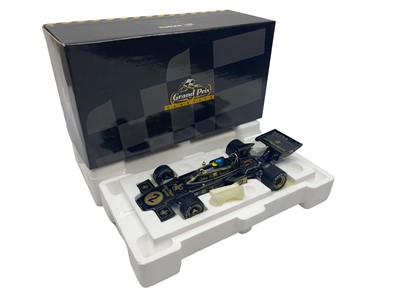 Lot 615 - Grand Prix Classics Lotus Ford Type 72D/Ronnie Peterson 1:18 Scale Model